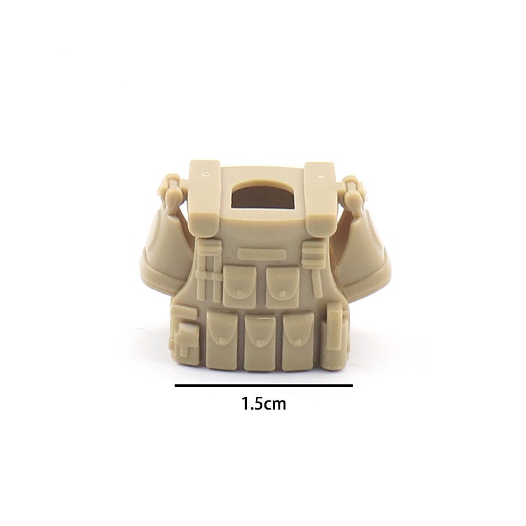 Đồ chơi lắp ráp swat army , mô hình lắp ghép quân sự - Giáp + giáp vai MFA TOY STORE