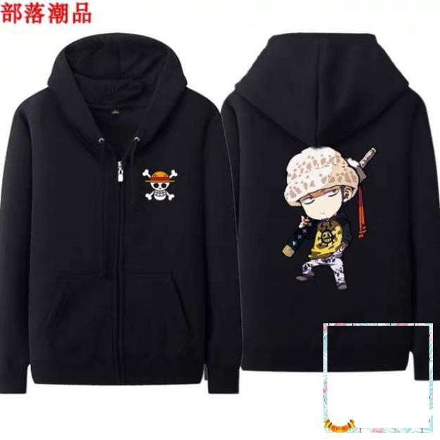 [SALE SẬP SÀN] SALE- ( RẺ VÔ ĐỊCH) Áo Khoác Nỉ Ấm One Piece Mũ Rơm '- áo cực chất