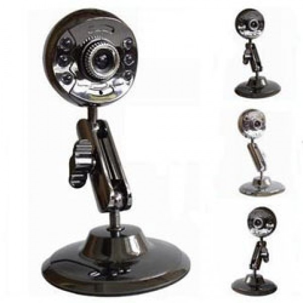 WEBCAM SIÊU NÉT CÓ MIC HỔ TRỢ 6 ĐÈN