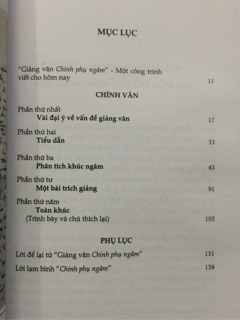 Giảng Văn Chinh Phụ Ngâm