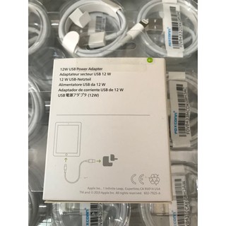 củ sạc ipad 12w ( Apple Store) )