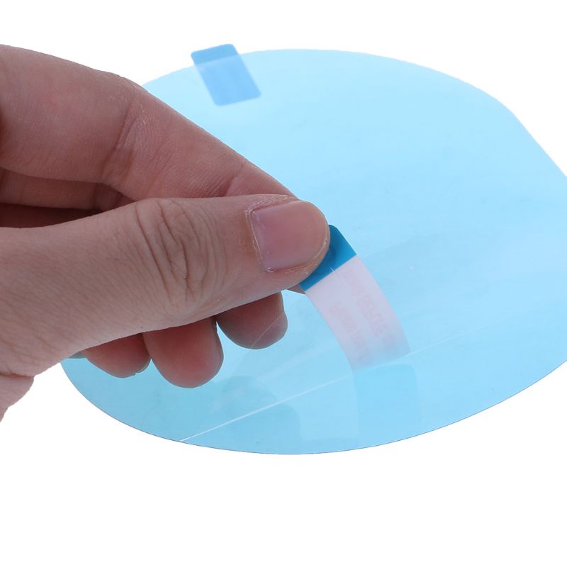 Bộ 2 Miếng Phim Trong Suốt Dán Kính Chiếu Hậu Xe Hơi Chống Sương Mù / Nước Mưa Tiện Dụng
