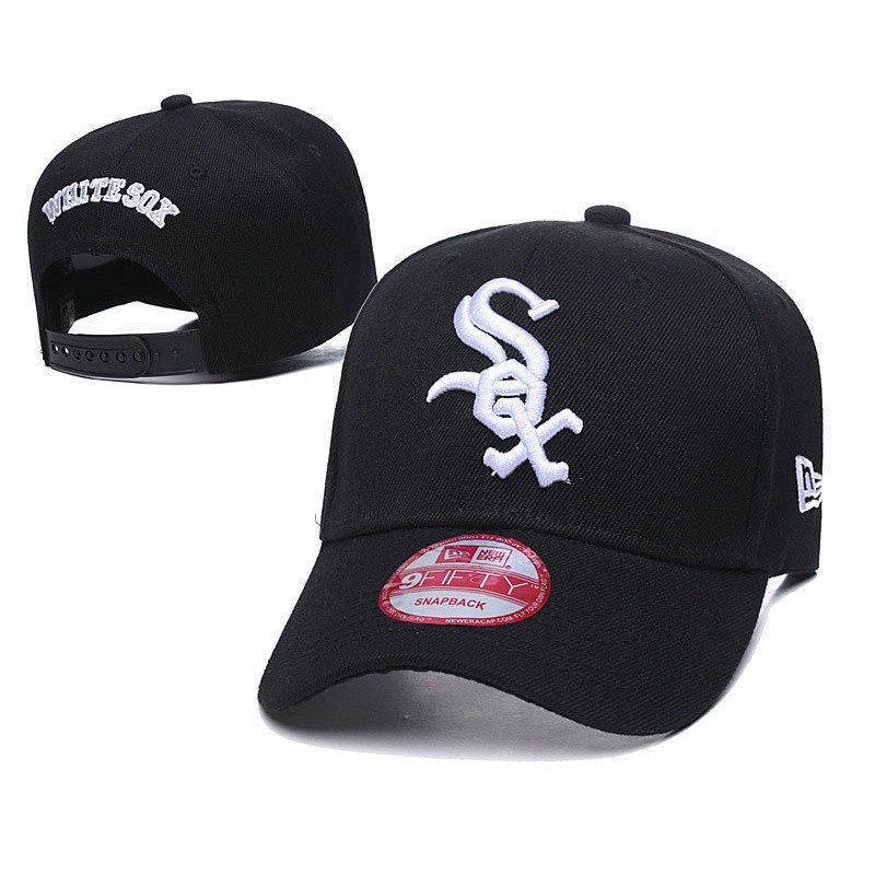 Mũ Lưỡi Trai Cotton Thời Trang ZNW2 MLB Chicago Sox Phong Cách Hip Hop 8sut vA91