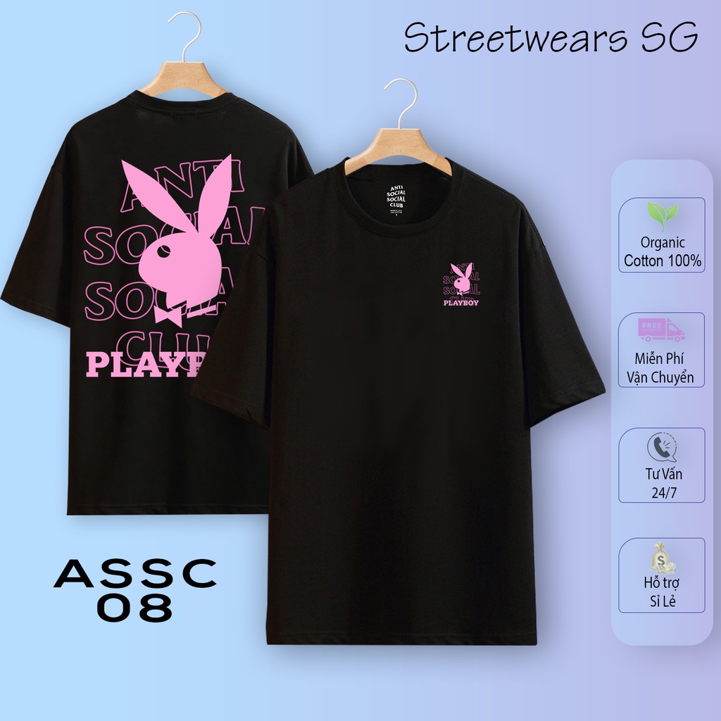[Premium] Áo thun Anti Social Social Club - ASSC Cotton 2 chiều dày xịn - Streetwears SG