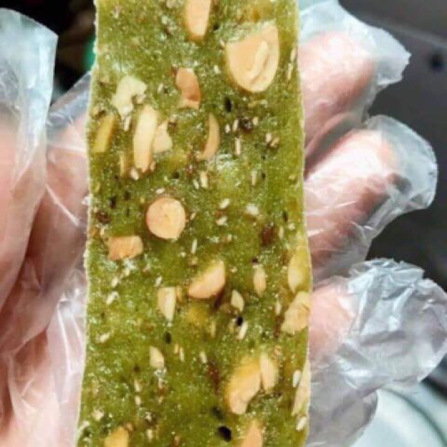 Chè lam mix matcha lá dứa nhà làm- đặc sản đại đồng ( hộp 500 gam)