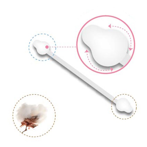 Bông tăm vệ sinh cho bé ku.ku duckbill KU1104 (60 cái)