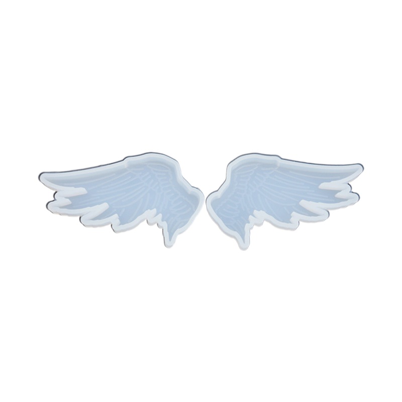 Khuôn Làm Mặt Dây Chuyền Hình Đôi Cánh Thiên Thần Ác Quỷ Bằng Nhựa Epoxy