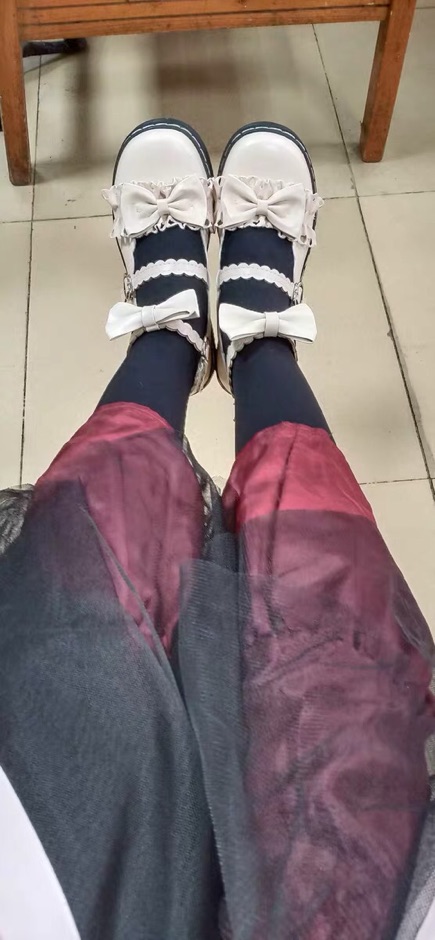 (Sẵn đen 38/Oder/ảnh thật/Mã GBB0002) Giày lolita búp bê nhật hàn cute | BigBuy360 - bigbuy360.vn