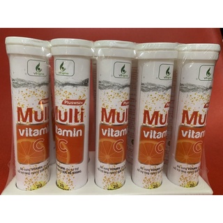 Sủi Multi Vitamin C Pluswsz Bổ sung vitamin cho cơ thể, hỗ trợ tăng cường sức khoẻ, nâng cao sức đề kháng