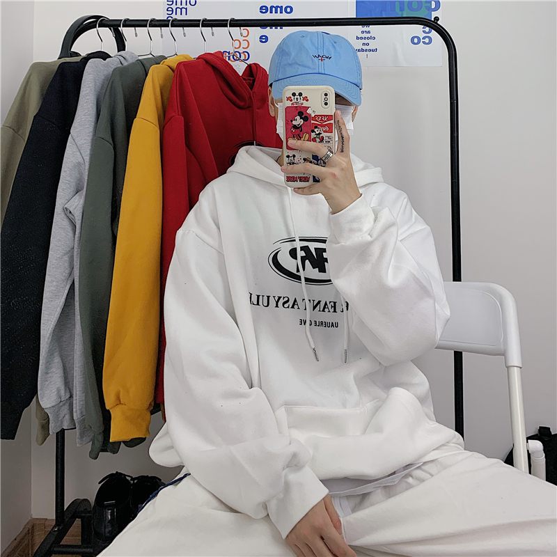 Áo hoodie tay dài thời trang trẻ trung cá tính 224803 Áo khoác hoodie dày in chữ thiết kế đơn giản cá tính | BigBuy360 - bigbuy360.vn