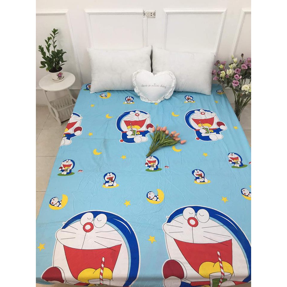 Ga trải giường bọc đệm cotton poly M6 M8 nhiều mẫu