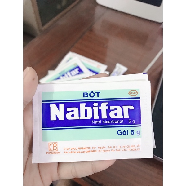 Muối vệ sinh Nabifar 10 gói