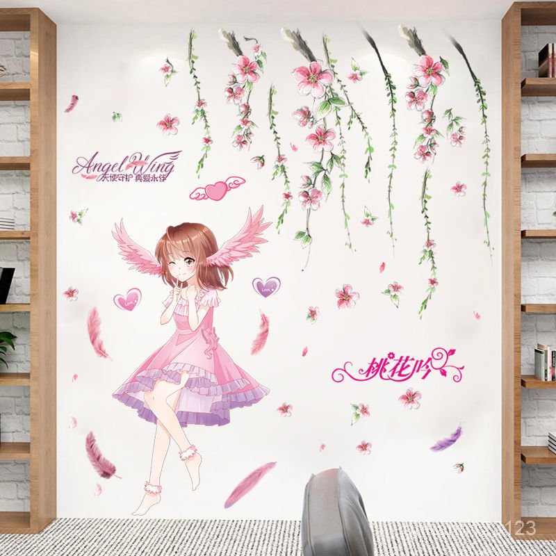 Giấy Dán Tường Trang Trí Phòng Ngủ Cho Bé Gái