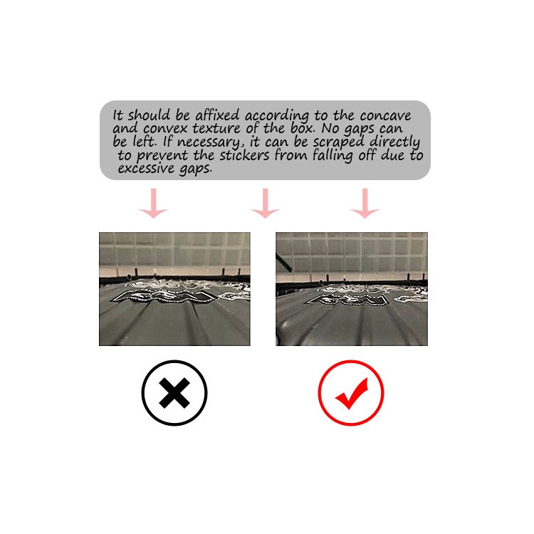 Set 10/25/50 miếng dán trang trí laptop / xe hơi / vali chống thấm nước thời trang