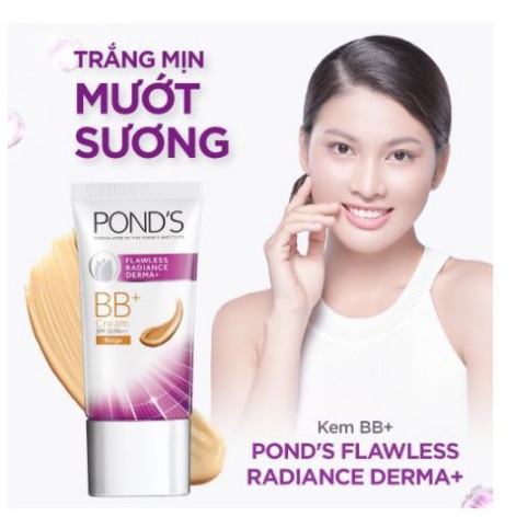 Kem dưỡng trắng tạo nền kem BB Pond's Flawless Radiance Derma+ 25g