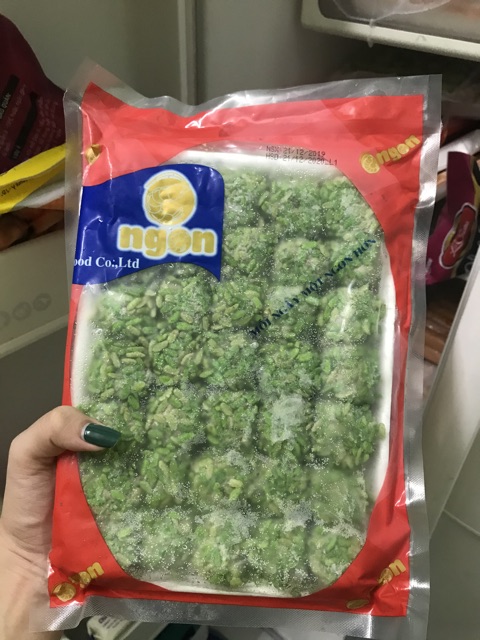 Chả cá Cốm xanh O ngon gói 500g