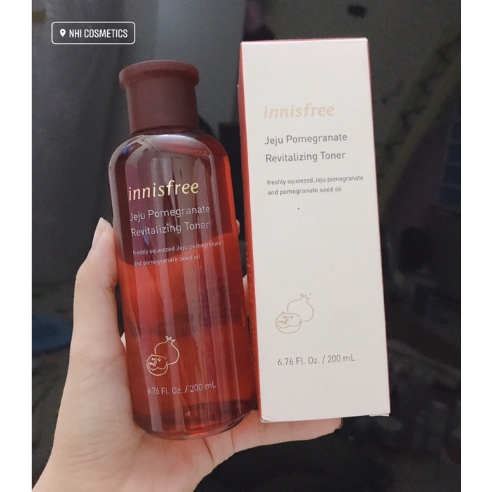 Toner Innisfree Lựu Đỏ Ngừa Lão Hoá - Dưỡng Sáng Da