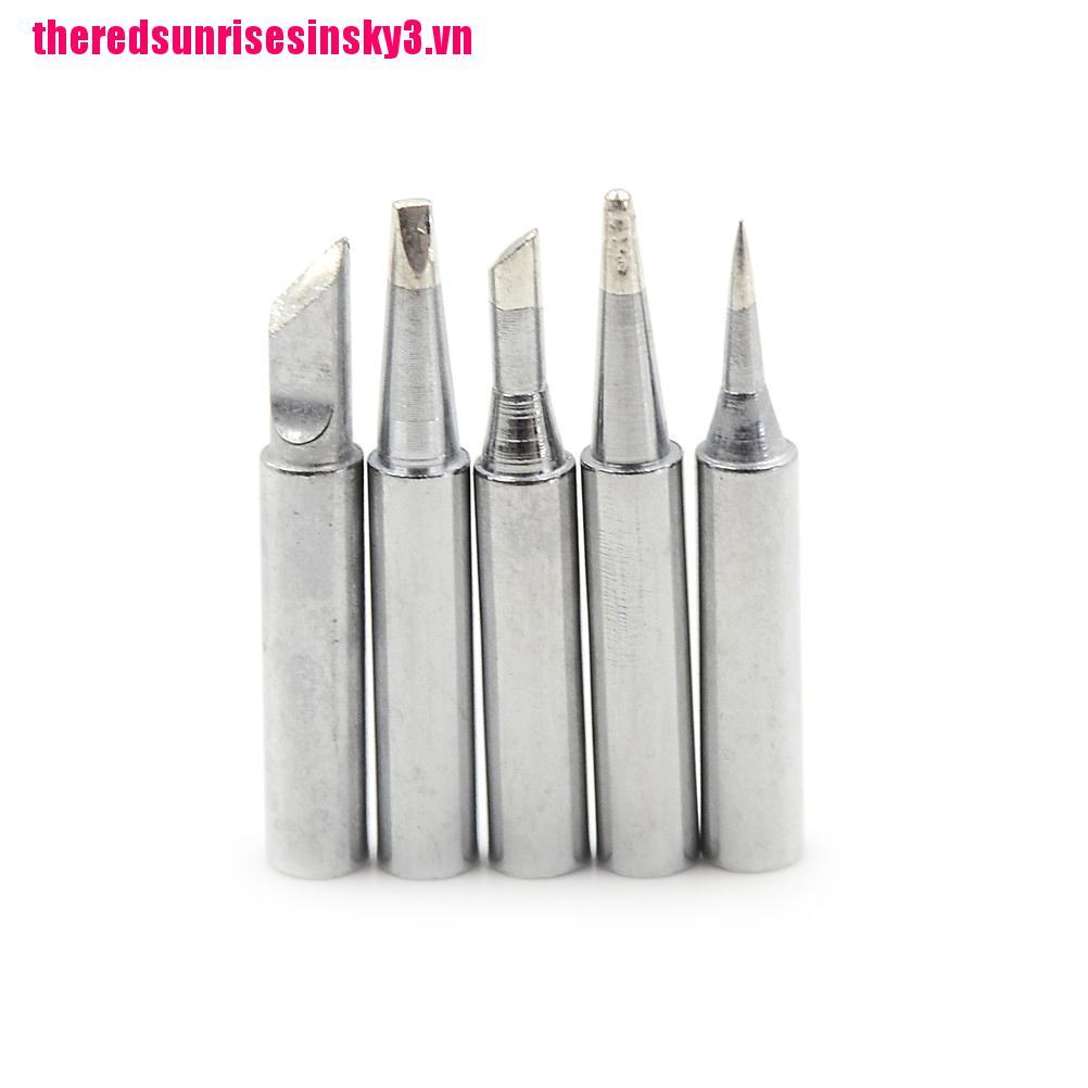 Bộ 5 Mũi Hàn Bằng Đồng Chất Lượng Cao