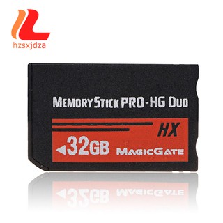 32GB Memory Stick MS Pro Duo HX Flash Card For Sony PSP Cybershot Cam H9VN