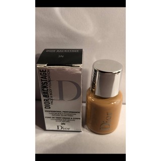 ( Minisize 5ml ) Kem nền Dior Backstage Face And Body Foundation có hộp