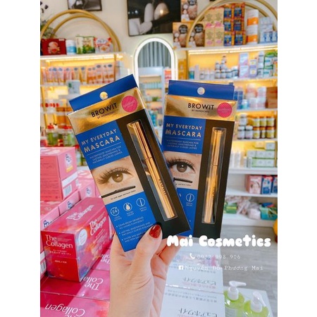 Mascara Browit Nongchat My Everyday Thái Lan Dày Dài Mi
