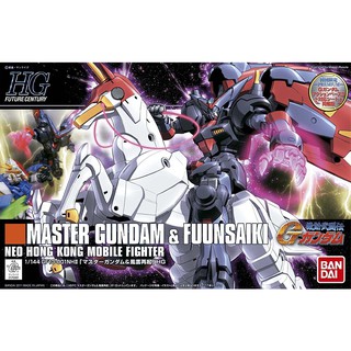 Mô hình Gundam Master Gundam và Fuunsaiki 128 - Bandai