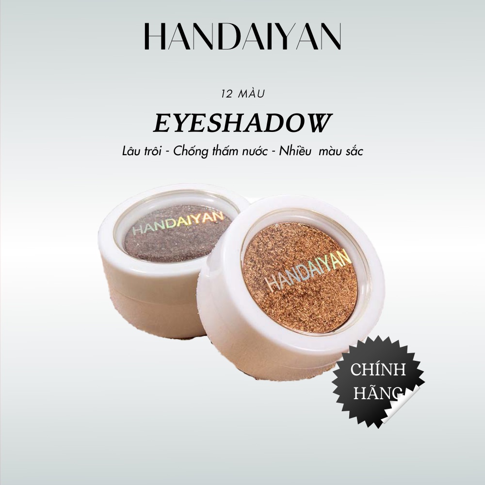 Phấn Mắt Lẻ Nhiều Màu Tự Chọn HANDAIYAN MASHED POTATOES EYE SHADOW Bền Màu Nội Địa Trung 2.5G  JP2