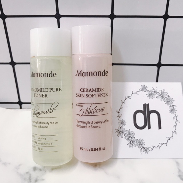 MINISIZE NƯỚC HOA HỒNG MAMONDE Hoa hồng/ hoa cúc/diếp cá/ honey/ aqua peel | BigBuy360 - bigbuy360.vn