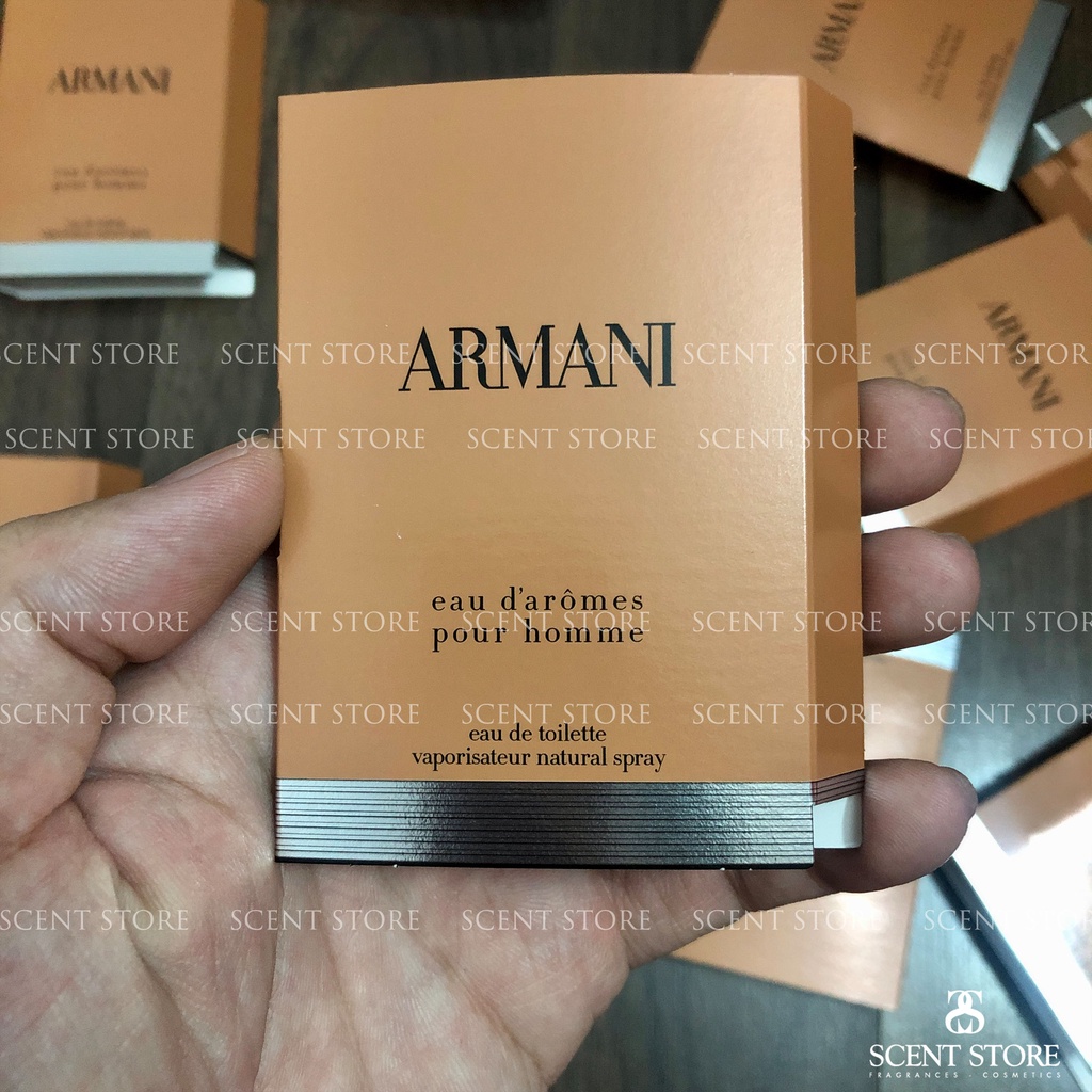Scentstorevn - Vial chính hãng nước hoa Armani Eau de Cèdre, Eau D'Aromes, Eau de Nuit Pour Homm [1.2ml]