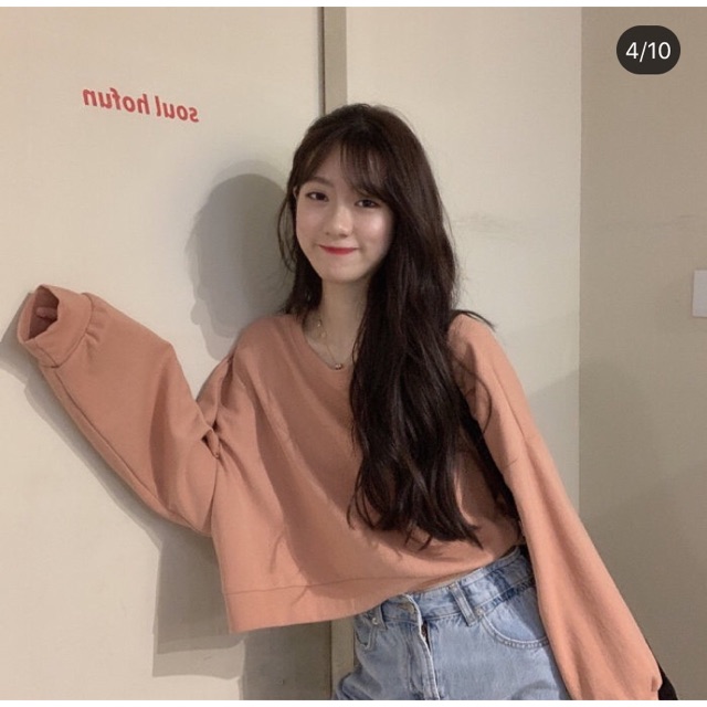 ÁO CROPTOP TAY DÀI