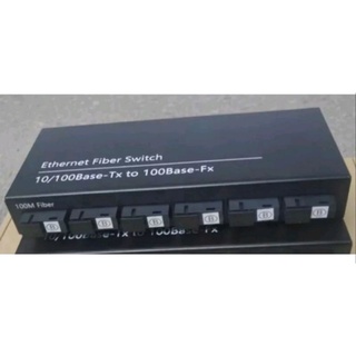 Switch kết nối Lan bằng cáp quang.