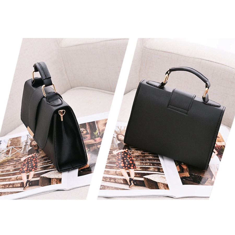 Túi sách đeo chéo nữ giá rẻ 3 ngăn có khóa kéo.Túi sách cầm tay đẹp T4