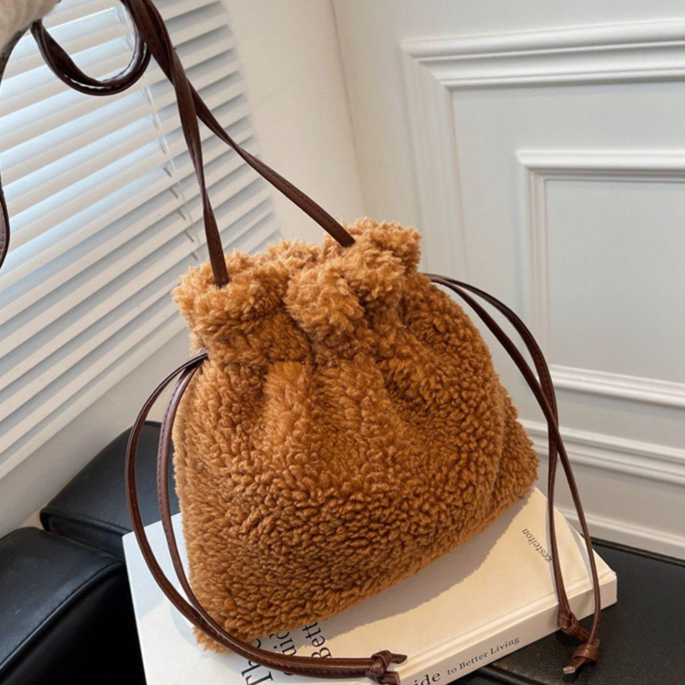Túi Xách Đeo Vai Phủ Lông Thời Trang Sành Điệu Dành Cho Nữ