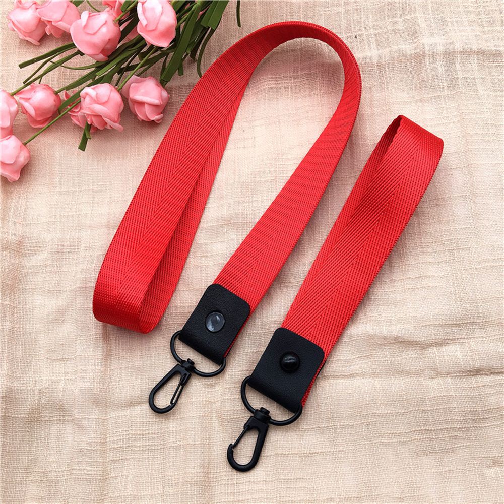 Dây đeo thẻ ID/ chìa khóa/ điện thoại màu trơn tiện dụng