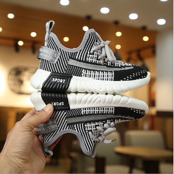 Giày đôi cho mẹ và bé phong cách Sneaker đế êm dễ đi CG17-Đen