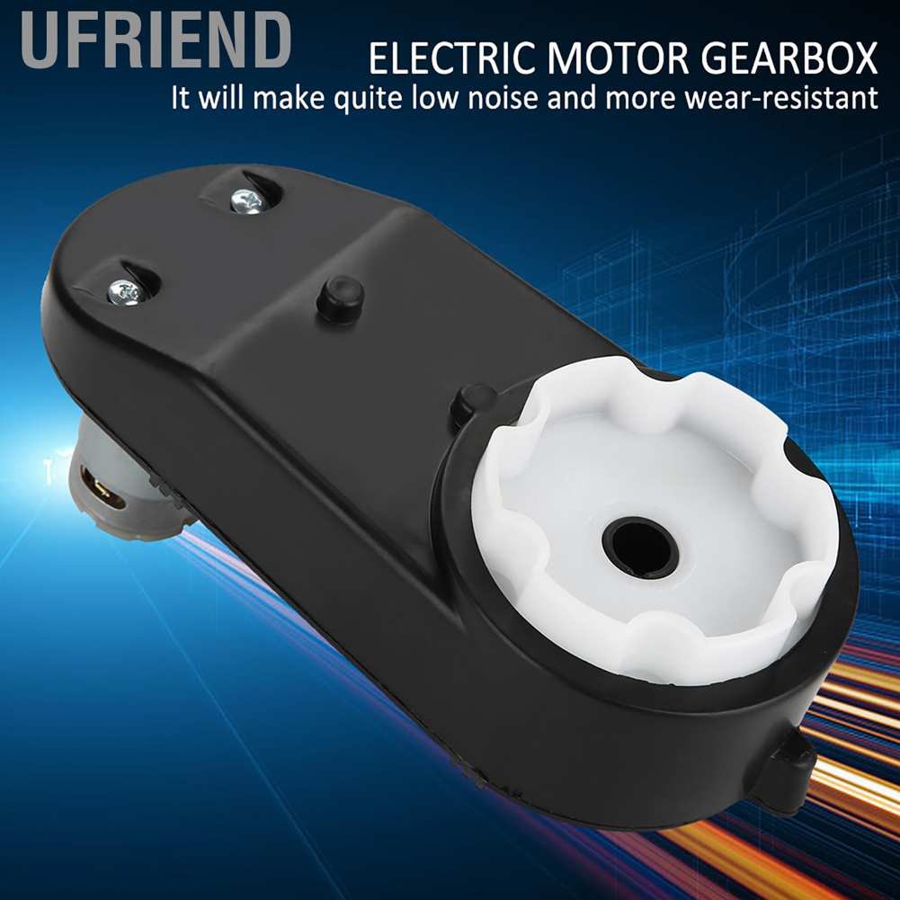 Ufriend RS390 Electric Motor Gearbox 6V/12V 12000-20000RPM for Kids Car Toy