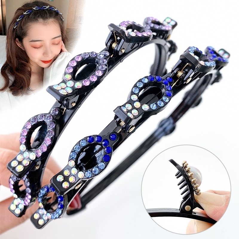 Băng Đô Cài Tóc Chống Trượt Hình Bướm Dễ Thương Cho Nữ