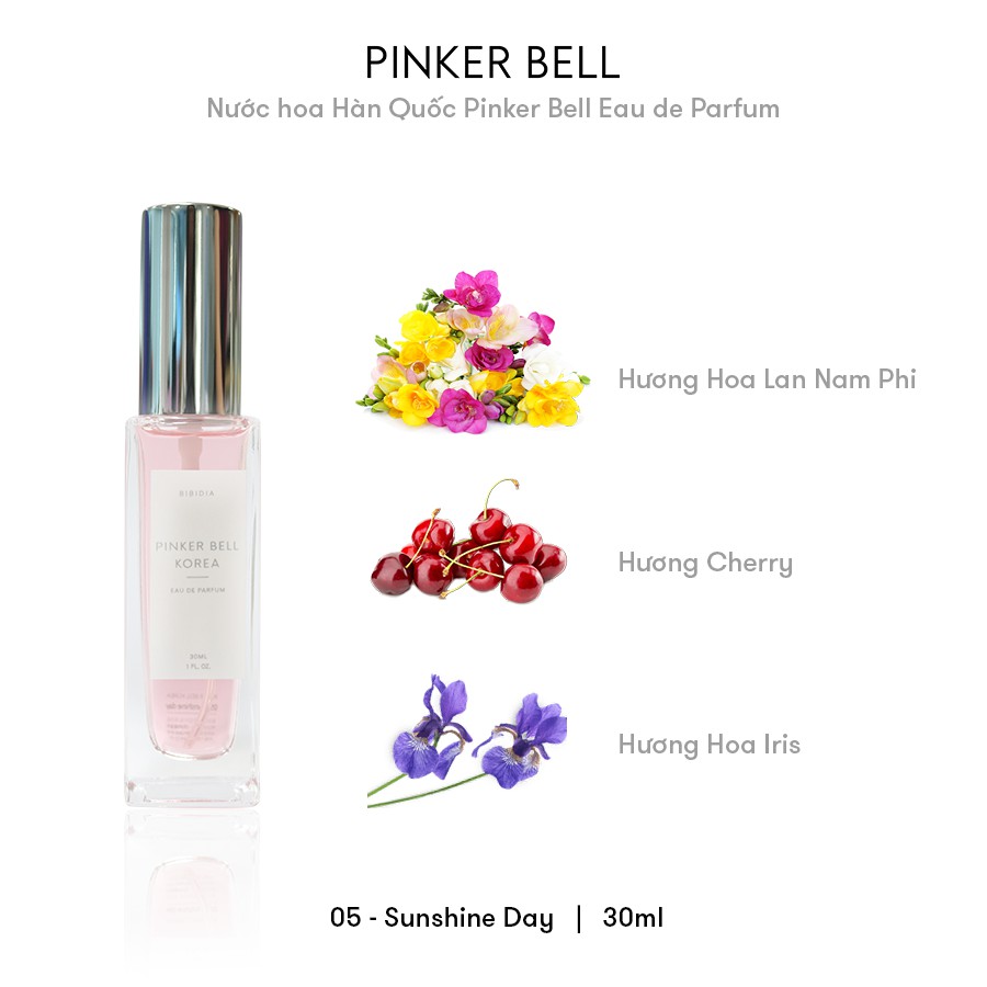 [Mã 1512FMCGSALE1 giảm 10% đơn 250K] NƯỚC HOA PINKER BELL KOREA Eau De Perfume 30ml - Nước hoa bán chạy nhất Hàn Quốc | BigBuy360 - bigbuy360.vn
