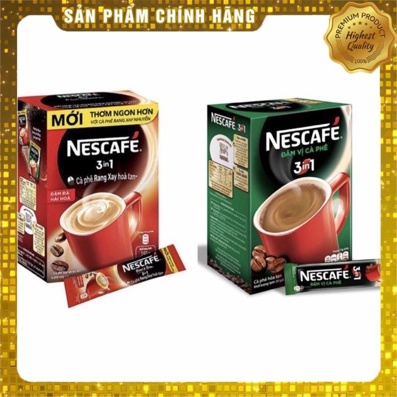 Hộp Cà Phê Nescafe 3in1 hộp (20 gói x 17g)