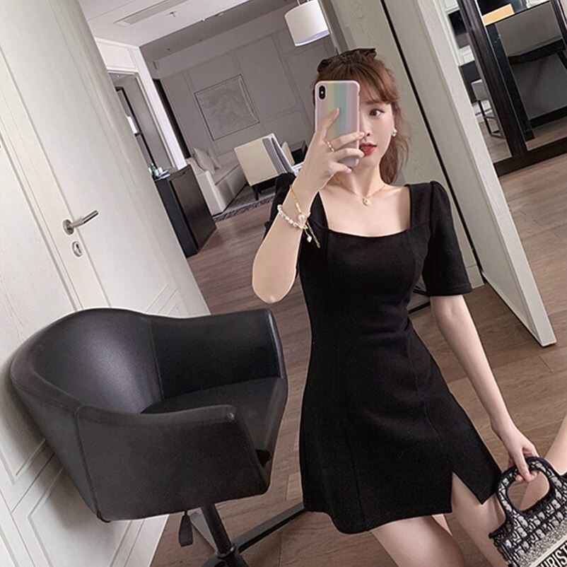 Đầm Ngắn 150cm 145 Siêu Ngắn Siêu Ngắn Thời Trang Mùa Hè Cho Nữ XS