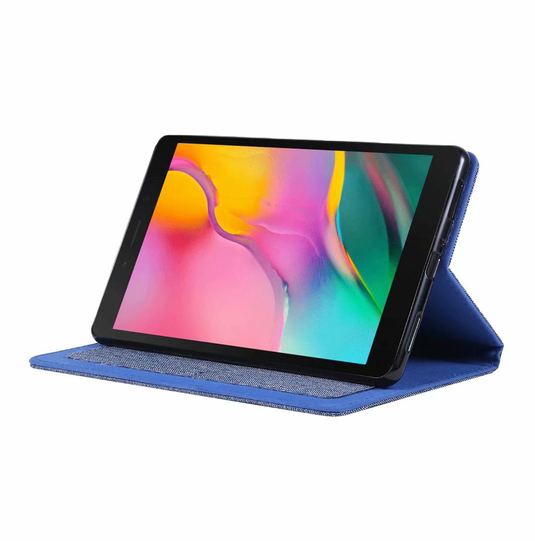 Bao Da Nắp Gập Màu Trơn Cho Samsung Galaxy Tab A 8.0 2019 T290 T295 T297