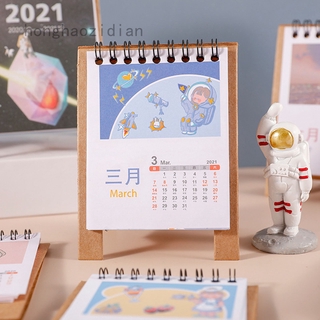 Lịch Để Bàn Năm 2021 Kiểu Hàn Quốc Xinh Xắn