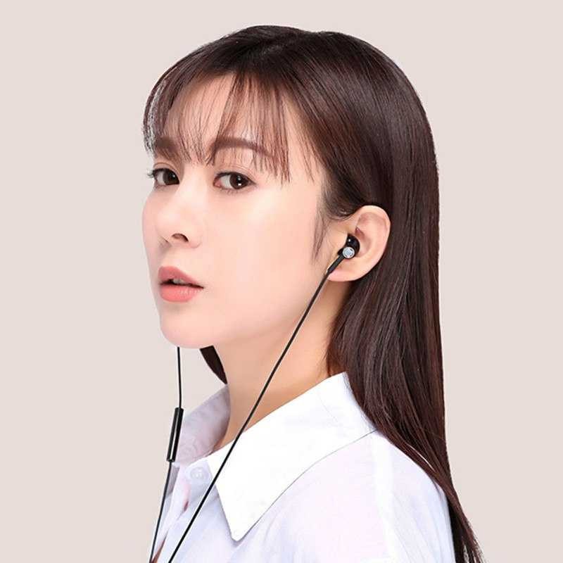 Tai Nghe Nhét Tai Xiaomi Dual Drivers Kèm Mic - Bre01Jy (Replica 1: 1) Đen