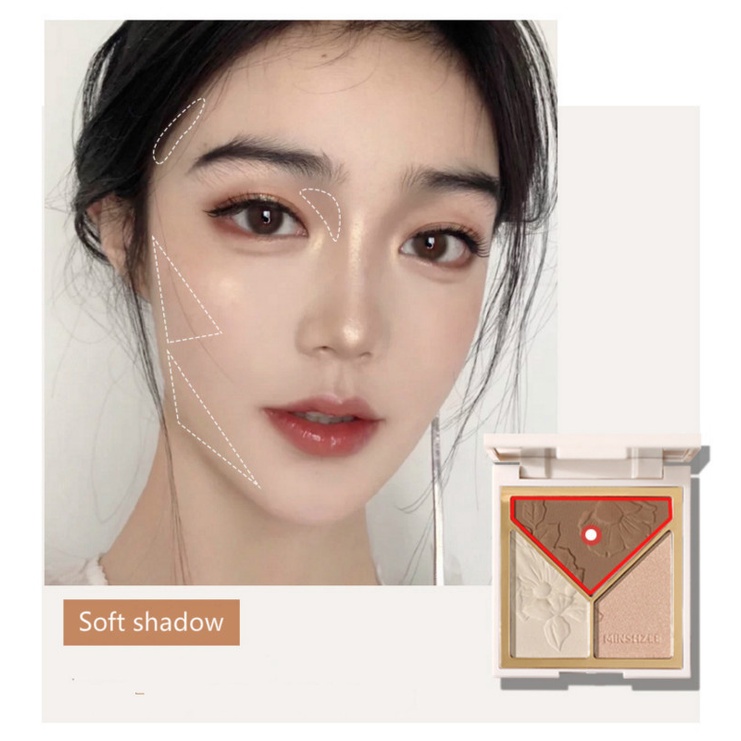 Bảng phấn mắt/phấn tạo khối/bắt sáng/má hồng màu lì/kim tuyến lấp lánh