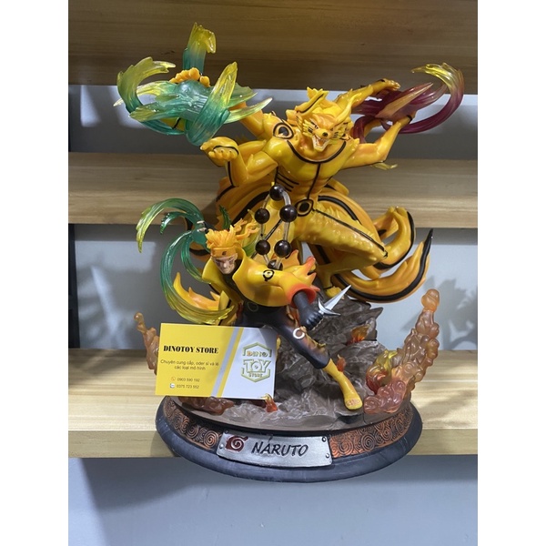 Mô hình Naruto Kurama cữu vỹ hợp thể 36cm - Naruto