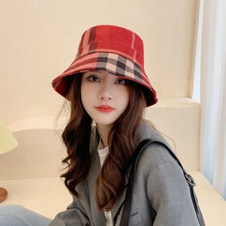 Nón Rộng Vành Nữ -Nón Bucket Kẻ Sọc