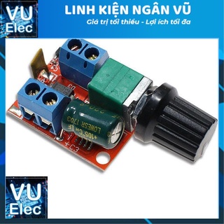 Dimmer DC3-24V 5A - Điều tốc động cơ, quạt Dc