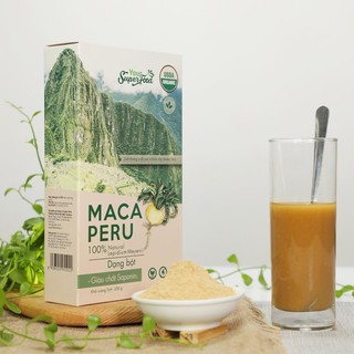Bột nhân sâm Maca hữu cơ Your SuperFood hộp 200g - Nhập khẩu từ Peru