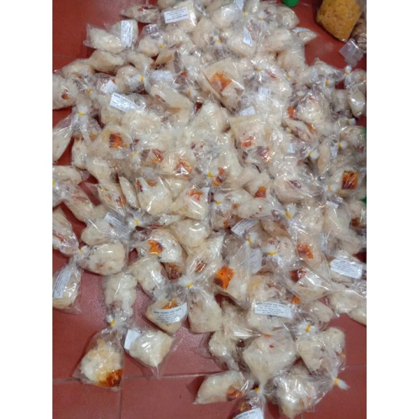 Xâu 10 Bịch Bánh tráng vò sate dầu + muối+tắc