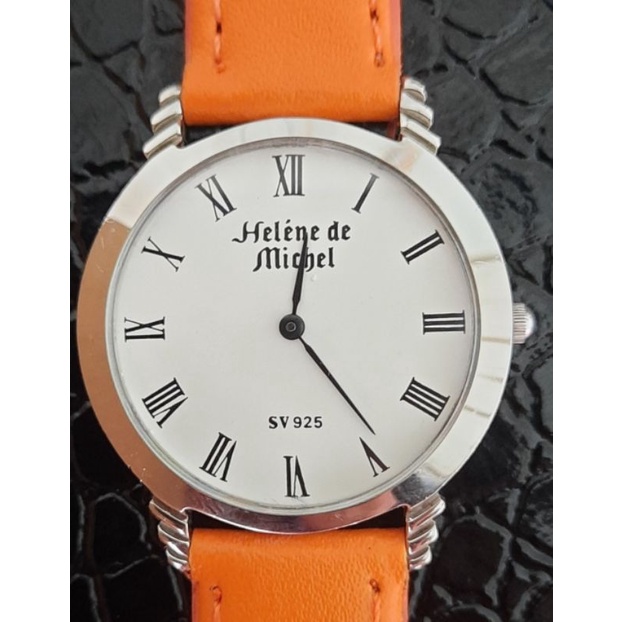 Đồng hồ nữ bạc đúc khối 925 Helene De Michel [SI NHẬT/ CHÍNH HÃNG]